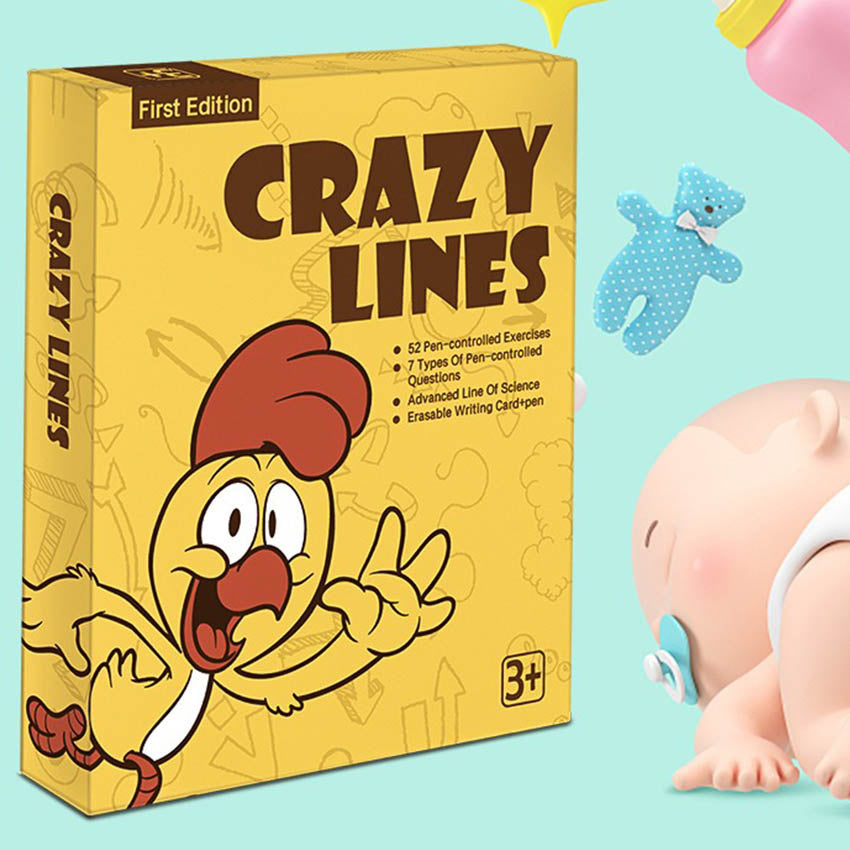 Erasable Pen Control Training Kindergarten Puzzle