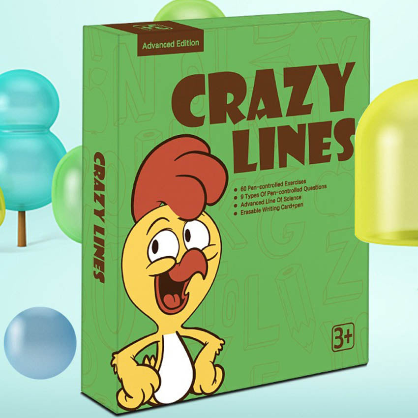 Erasable Pen Control Training Kindergarten Puzzle