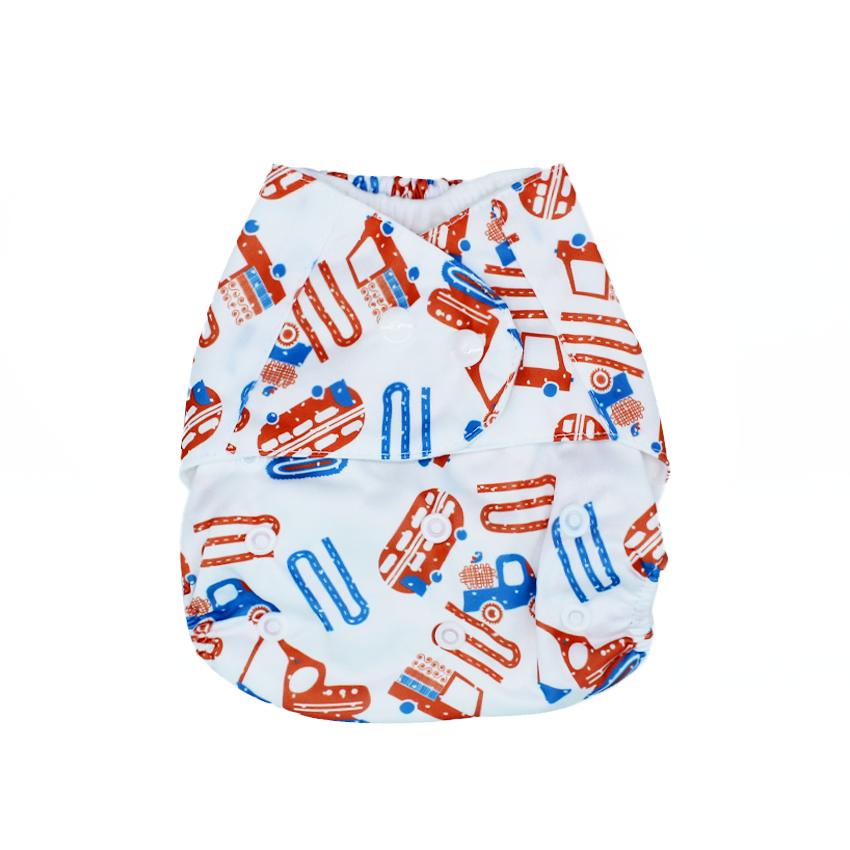 Baby Printed Snap Button Diapers DB-957