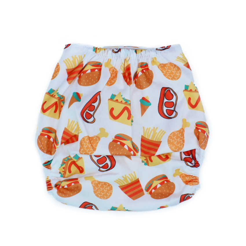 Baby Printed Snap Button Diapers DB-957