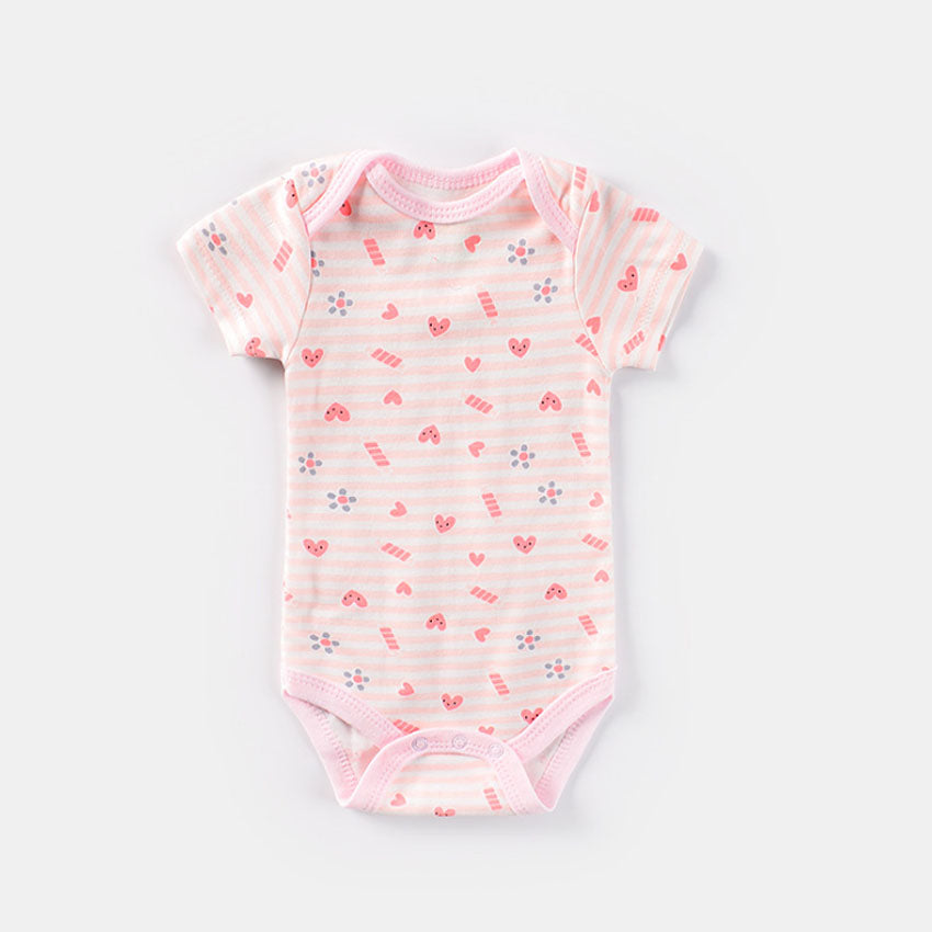 Short-sleeved Bodysuit Romper Newborn Clothes Onesies Pheart