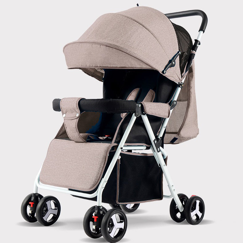 Standard 300D Type B Half Canopy White Tube-1 Edition Baby Stroller