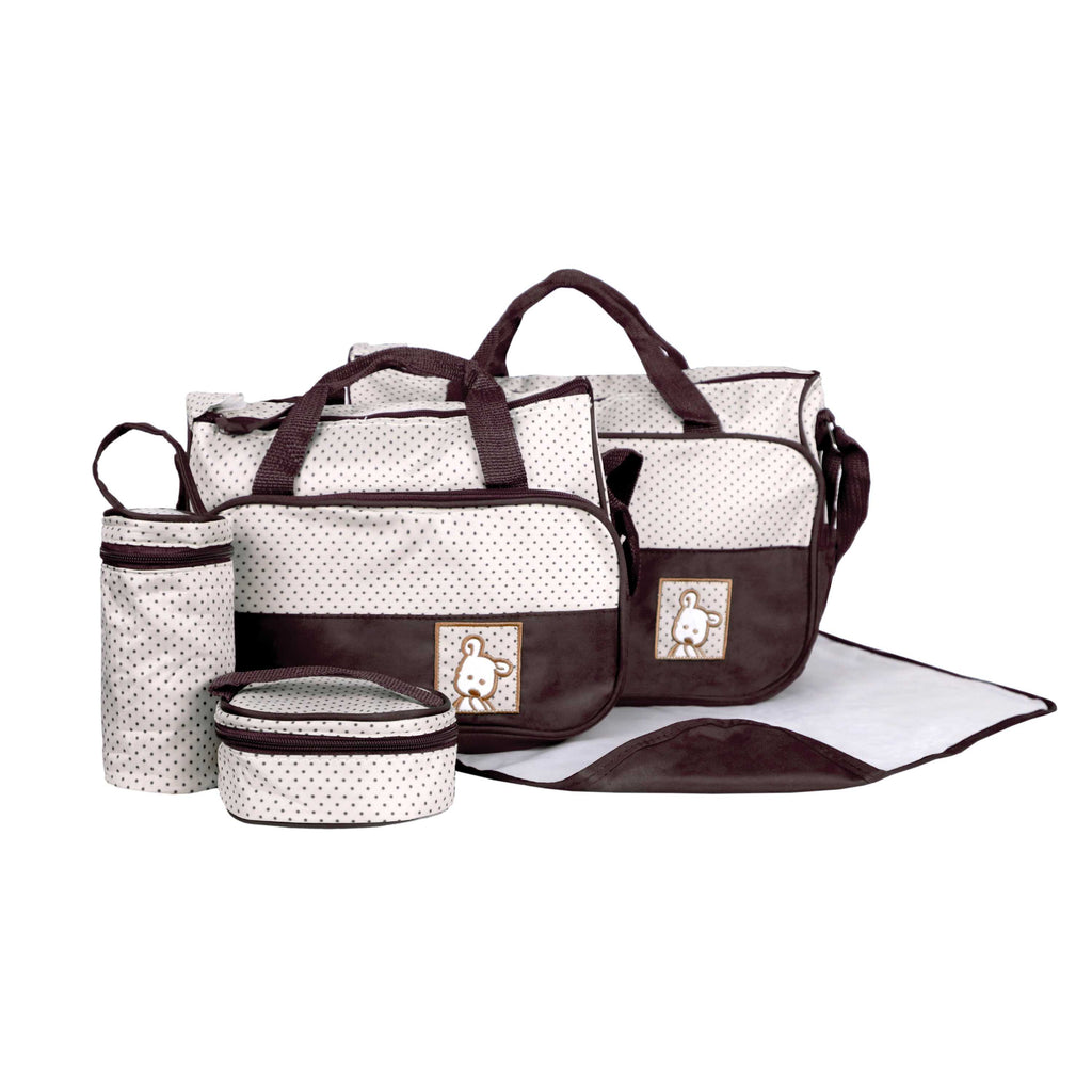 5PCS Baby Diaper bag One Shoulder Baby Bags 8816