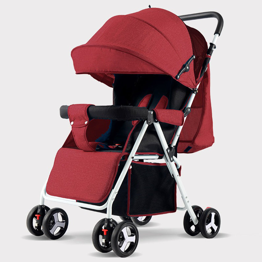 Standard 300D Type B Half Canopy White Tube-1 Edition Baby Stroller
