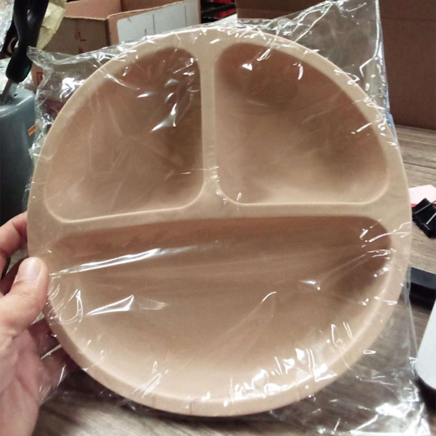 Baby supplementary food divided bowl feeding tableware