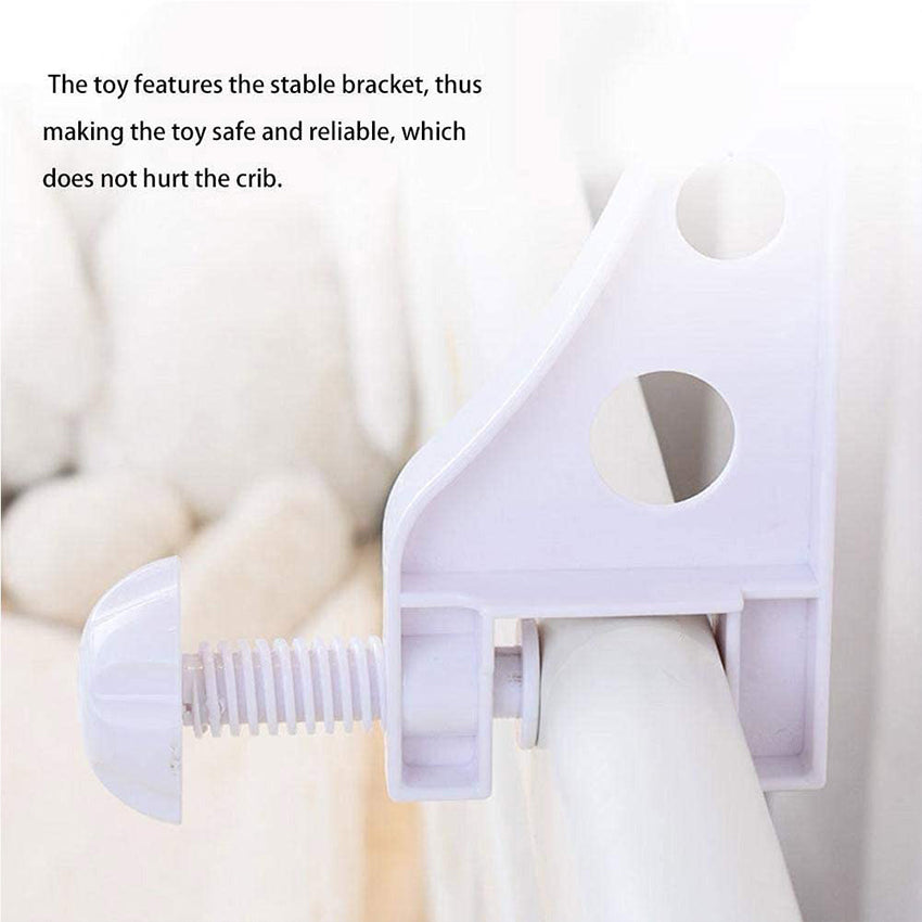 Baby bed bell rattle toy 0-18 months music bedside comfort toy