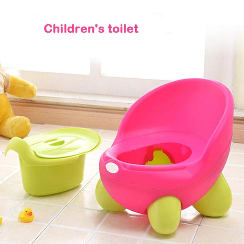 Children Toilet Training Chair Non-slip Ergonomic Design with Removable Potty Bowl