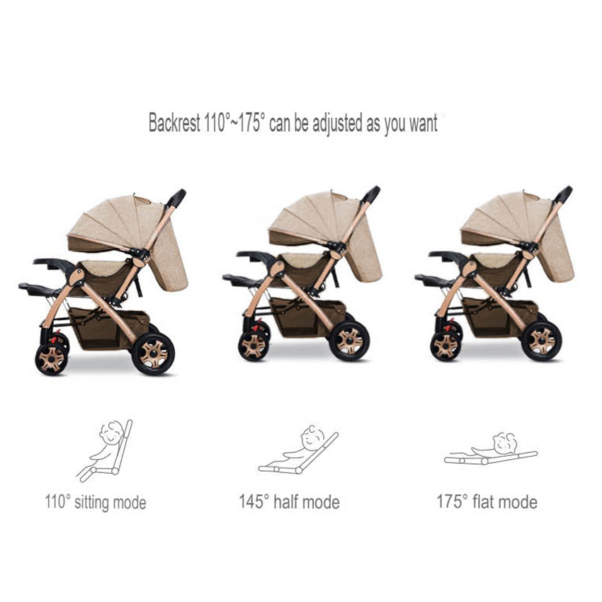 Extreme Edition 9912 Baby Stroller with Reversible handle