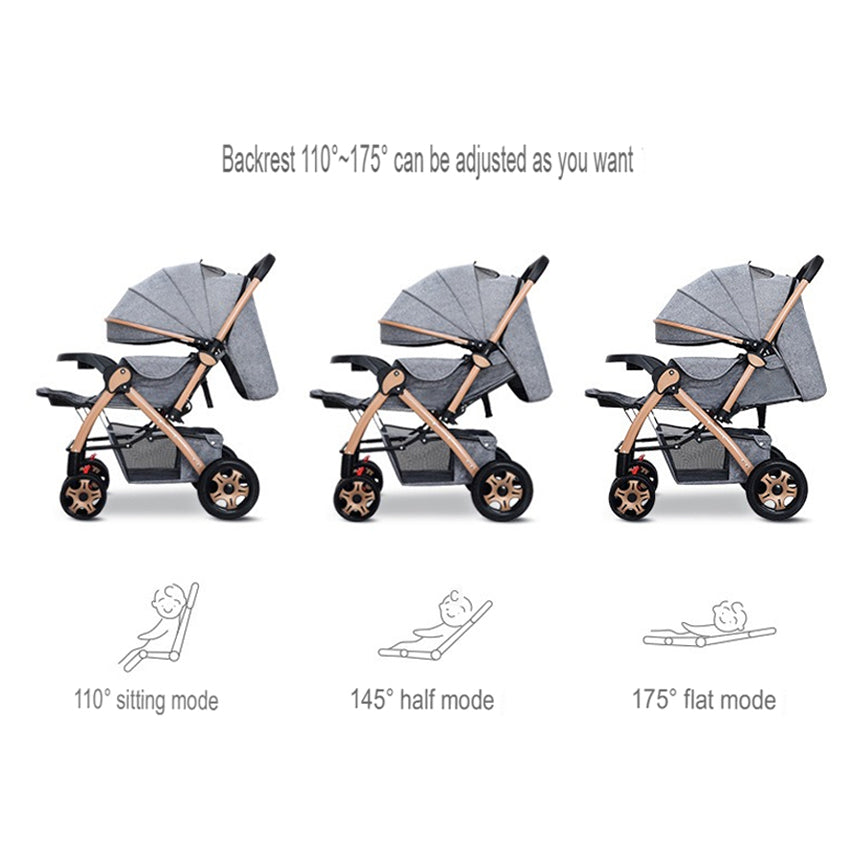 Extreme Edition 9912 Baby Stroller with Reversible handle