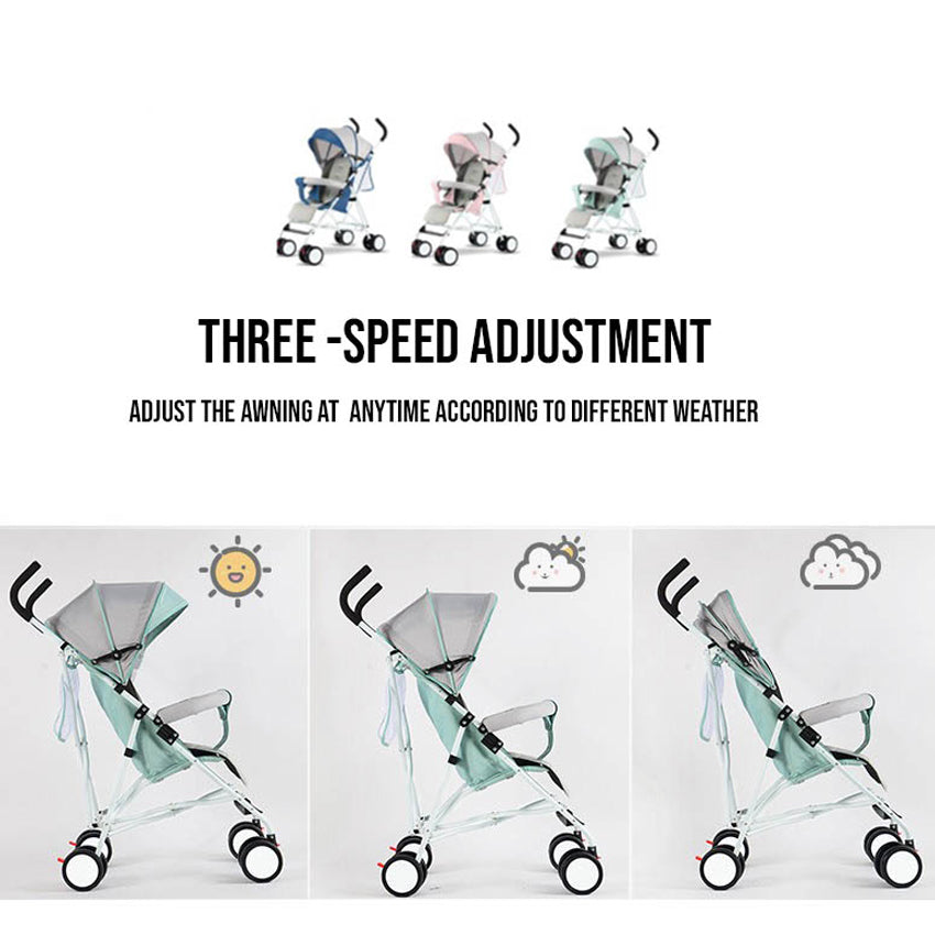 Umbrella Handle 701 Edition Baby Stroller with Cloth Pad Chair