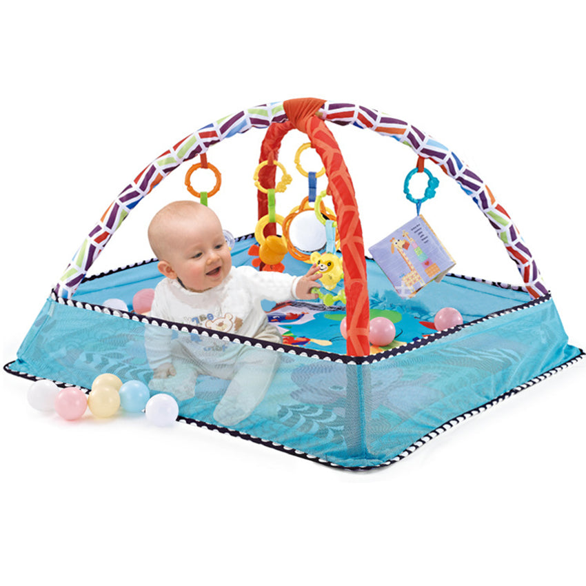 Newborn Baby Play Blanket Fence Toy Fitness Rack Tent