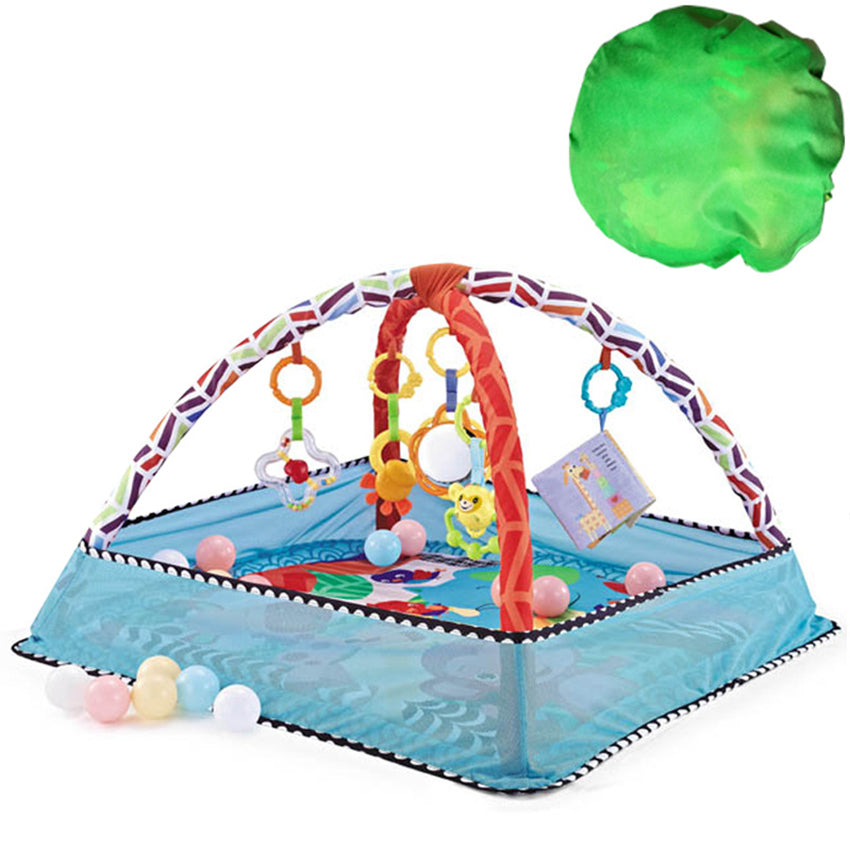 Newborn Baby Play Blanket Fence Toy Fitness Rack Tent