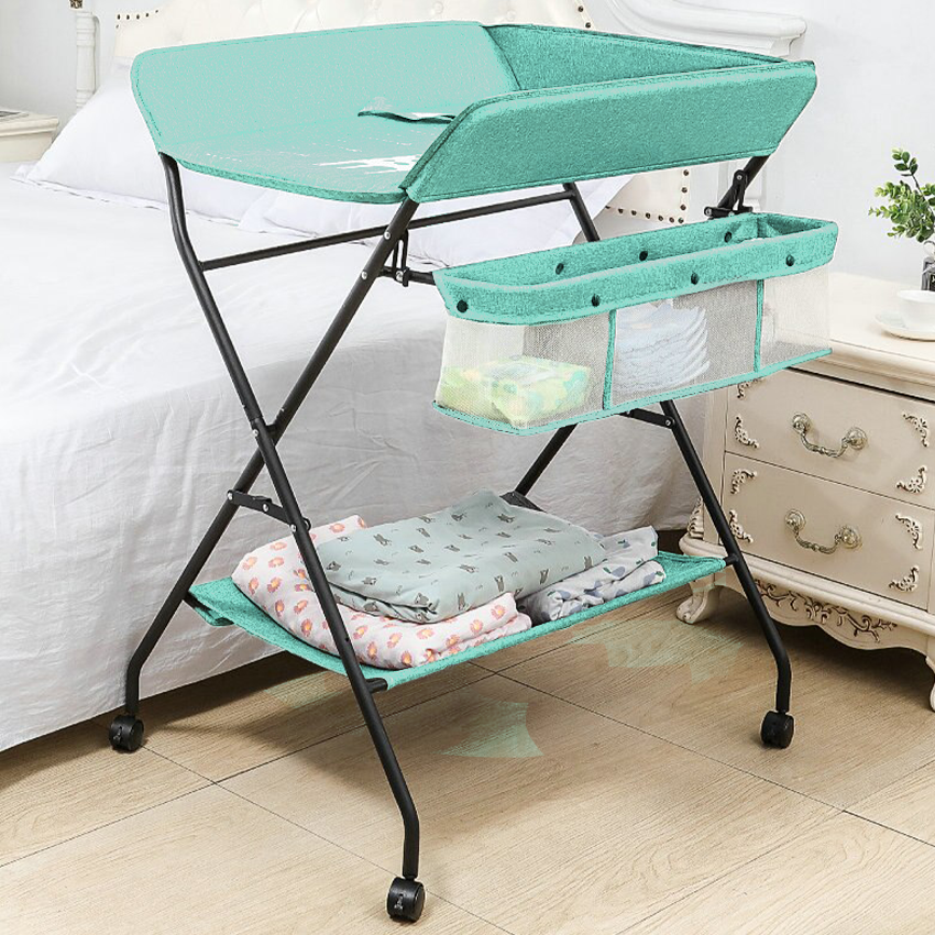Supply Diaper Table Baby Care Folding Table Newborn Baby Diaper Table