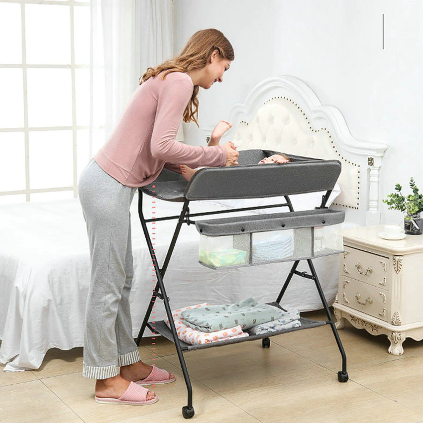 Supply Diaper Table Baby Care Folding Table Newborn Baby Diaper Table