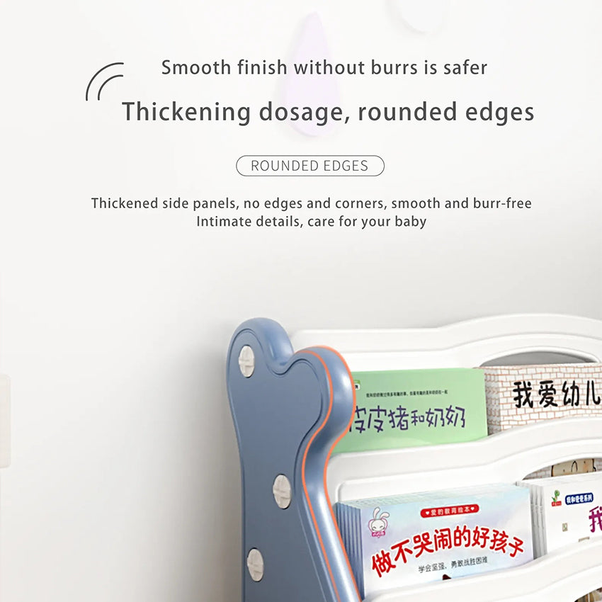 Children's Bookshelf Simple Bookshelf Storage Rack Baby Bookcase Rack