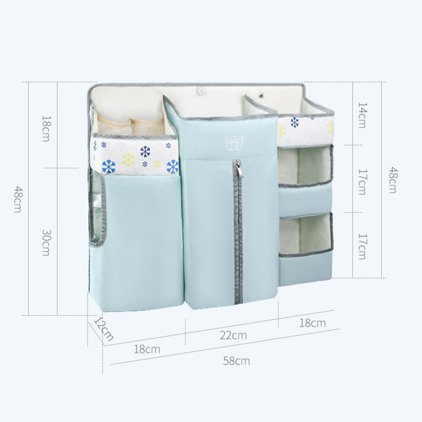 Baby bed hanging bag universal bedside storage bag