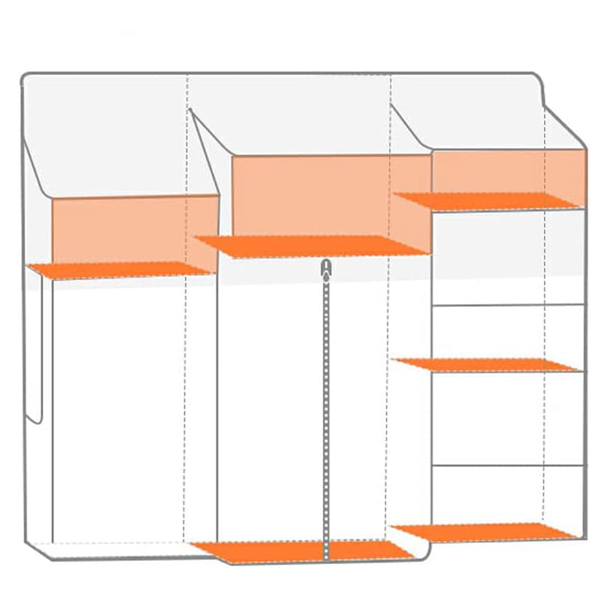 Baby bed hanging bag universal bedside storage bag